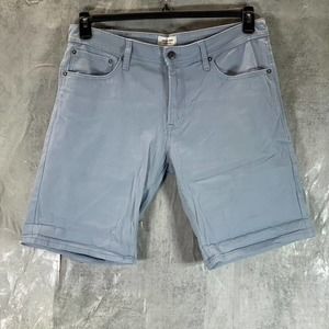 Jack & Jones Men's Dusty Blue Regular-Fit Chino Shorts SZ XL